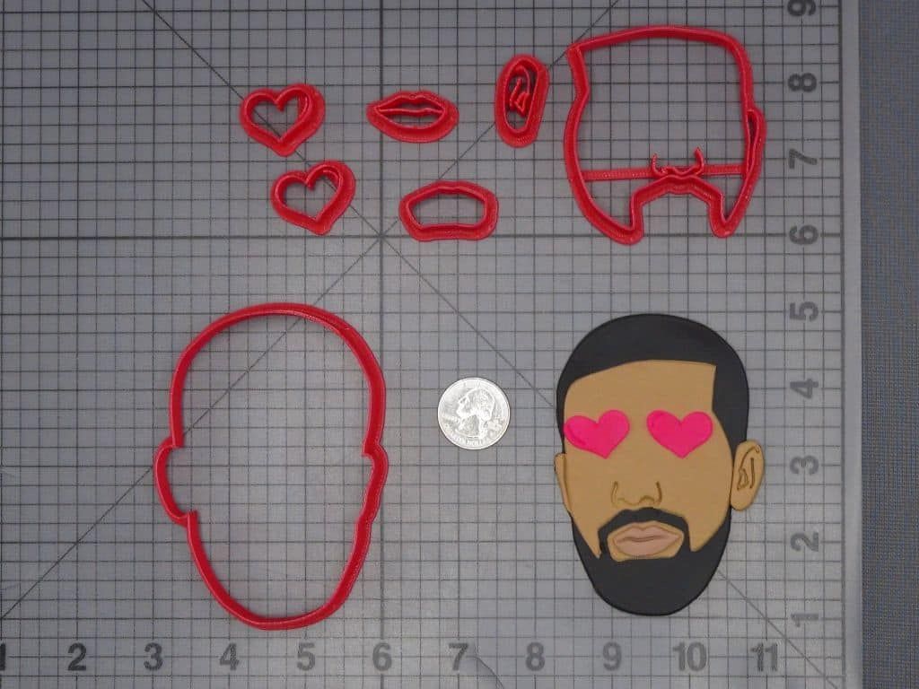 Drake Hearts 266-J959 Cookie Cutter Set