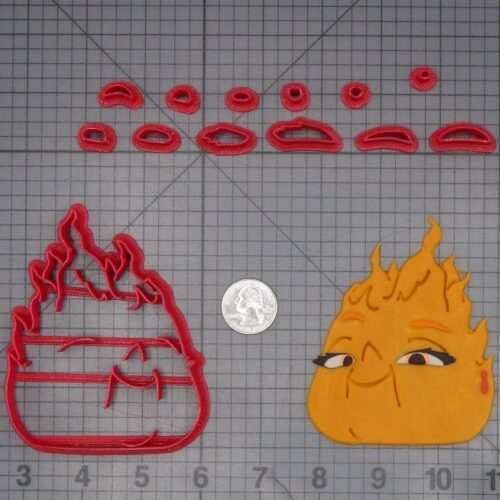 Elemental - Cinder Head 266-J856 Cookie Cutter Set