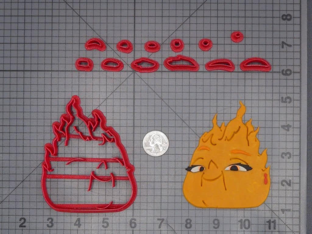 Elemental - Cinder Head 266-J856 Cookie Cutter Set