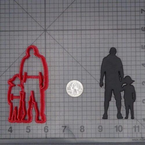 Father and Daughter 266-J774 Cookie Cutter