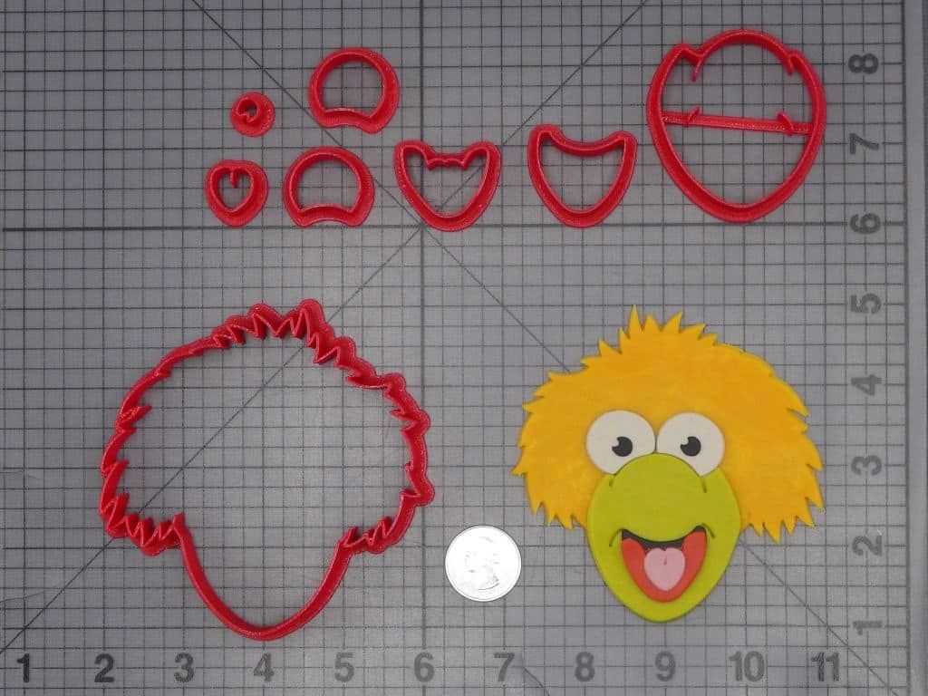 Fraggle Rock - Wembley Head 266- J749 Cookie Cutter Set