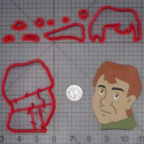 Ghostbusters - Ray Head 266-J827 Cookie Cutter Set