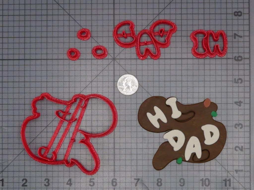 Goofy Movie - Hi Dad Soup 266-J965 Cookie Cutter Set