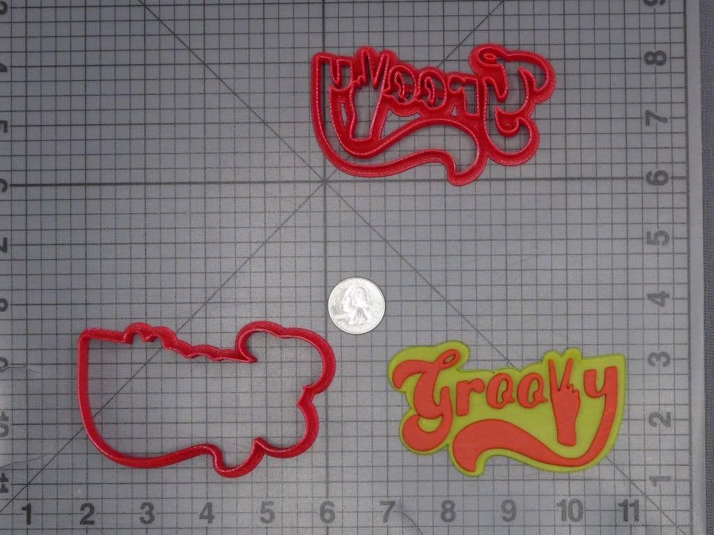 Groovy Peace 266-J728 Cookie Cutter Set