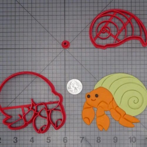 Hermit Crab 266-J843 Cookie Cutter Set