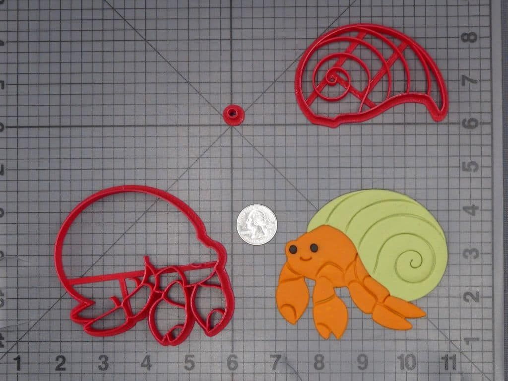Hermit Crab 266-J843 Cookie Cutter Set