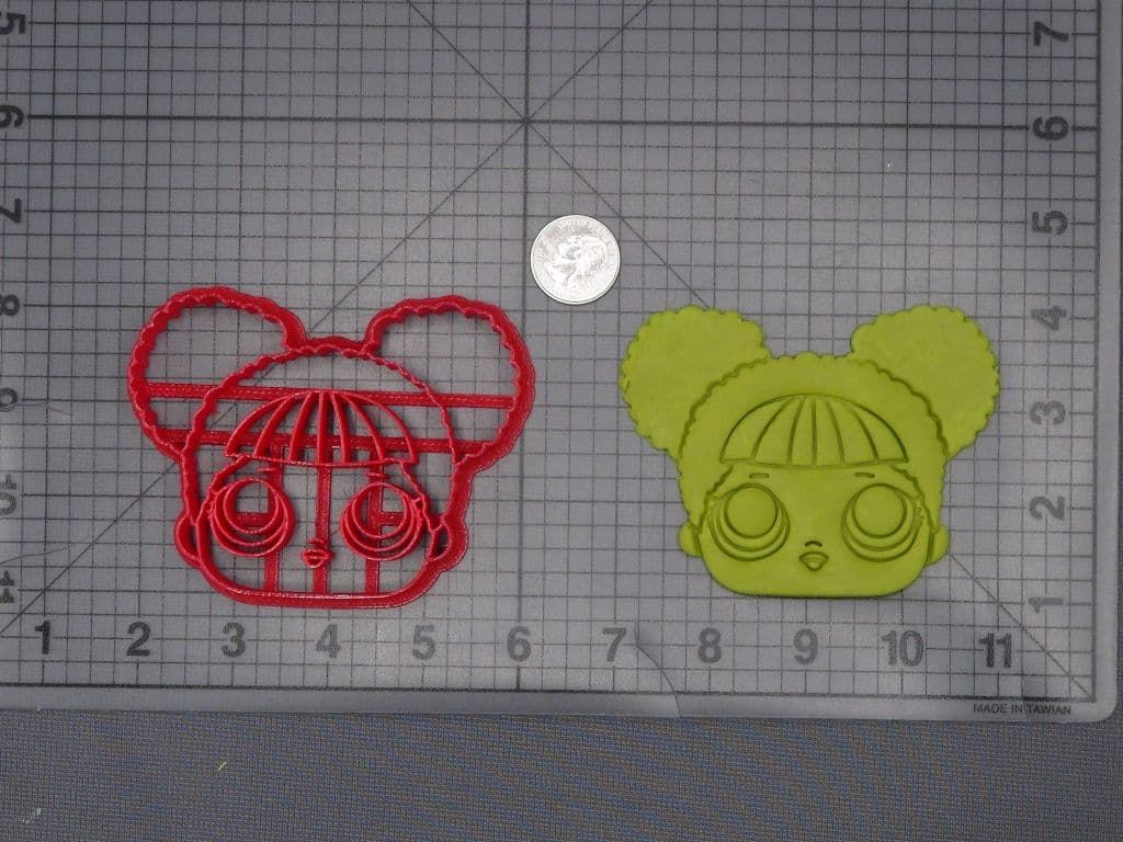 LOL Surprise Doll - Queen Bee Head 266-J781 Cookie Cutter