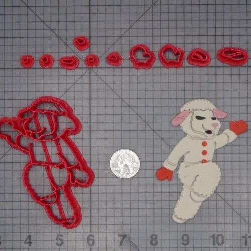 Lambchop Body 266-J926 Cookie Cutter Set