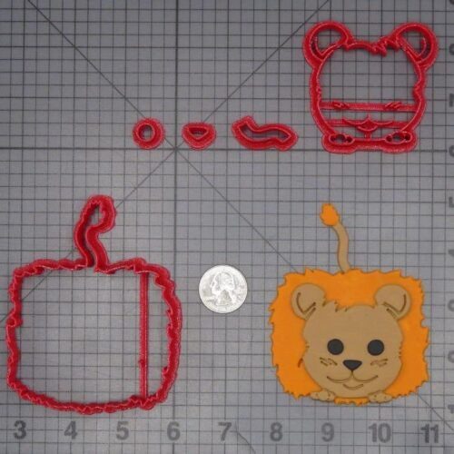 Lion 266-J737 Cookie Cutter Set