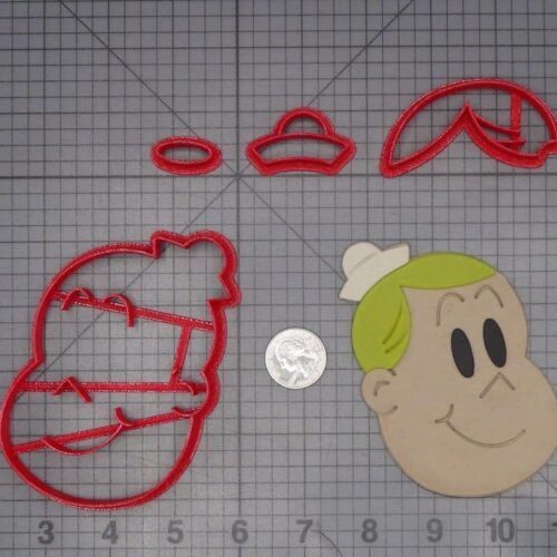 Little Lulu - Tubby Head 266-J750 Cookie Cutter Set
