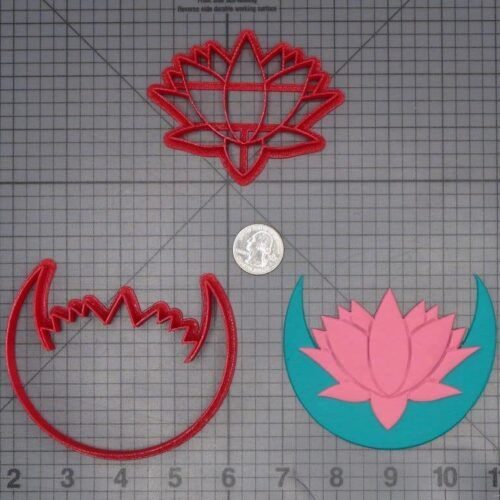 Lotus Moon 266-J703 Cookie Cutter Set