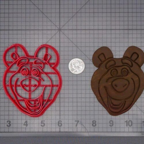 Masha and the Bear - Bear Head 266-J919 Cookie Cutter