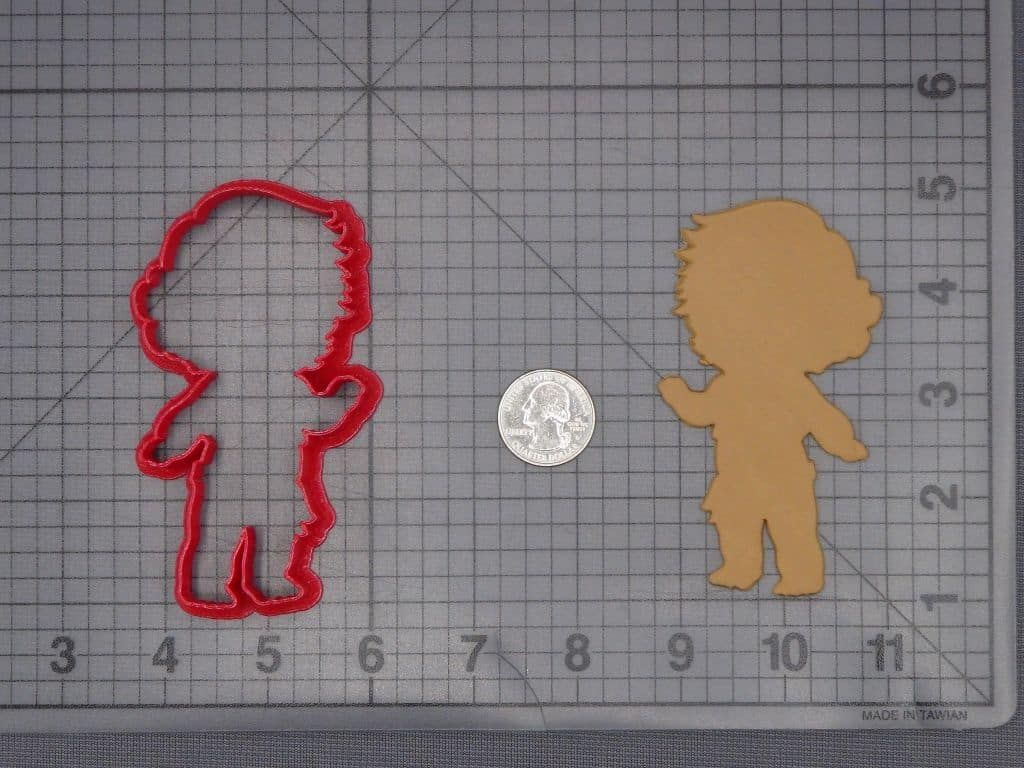 Moana Baby Body 266-J782 Cookie Cutter Silhouette