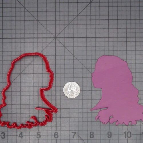 Moana Head 266-J677 Cookie Cutter Silhouette