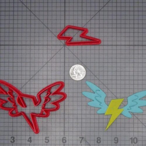 My Little Pony - Lightning Bolt Mark 266-J966 Cookie Cutter Set