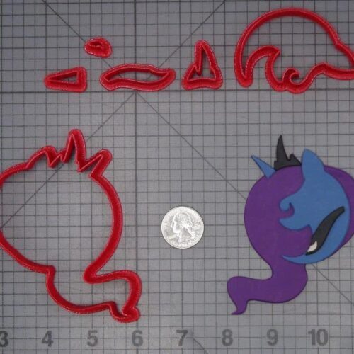 My Little Pony - Princess Luna Head 266-J927 Cookie Cutter Set
