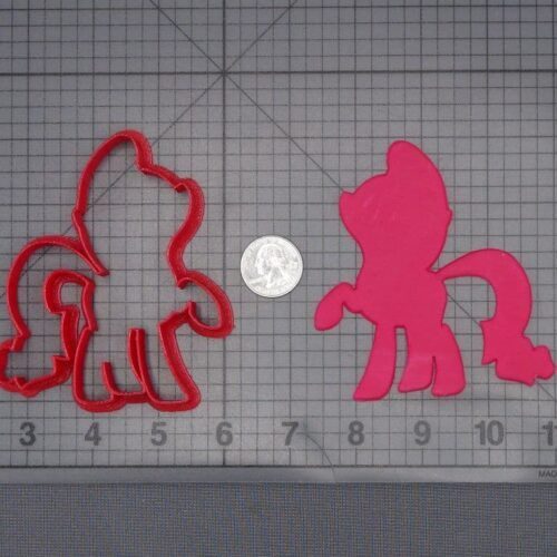My Little Pony - Rarity Body 266-J853 Cookie Cutter Silhouette