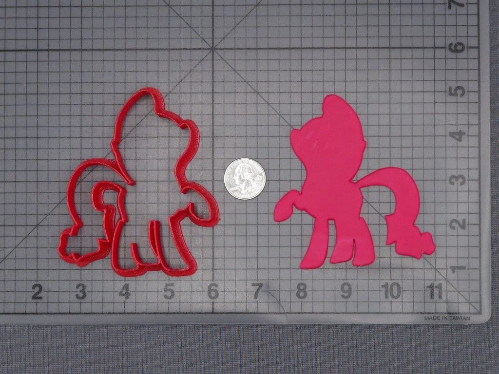 My Little Pony - Rarity Body 266-J853 Cookie Cutter Silhouette