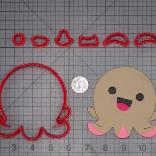 Octopus 266-J763 Cookie Cutter Set