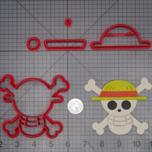 One Piece Logo 266-J761 Cookie Cutter Set
