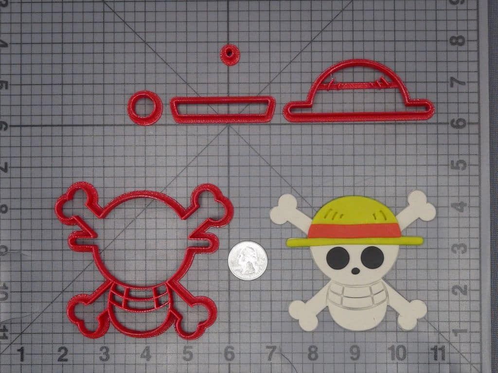 One Piece Logo 266-J761 Cookie Cutter Set