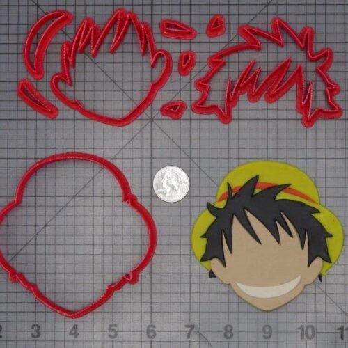 One Piece - Luffy Head 266-J899 Cookie Cutter Set
