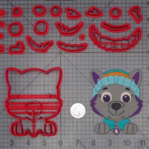 Paw Patrol - Everest 266-J760 Cookie Cutter Set