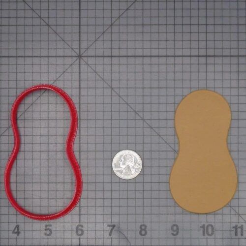 Peanut 266-J739 Cookie Cutter Silhouette