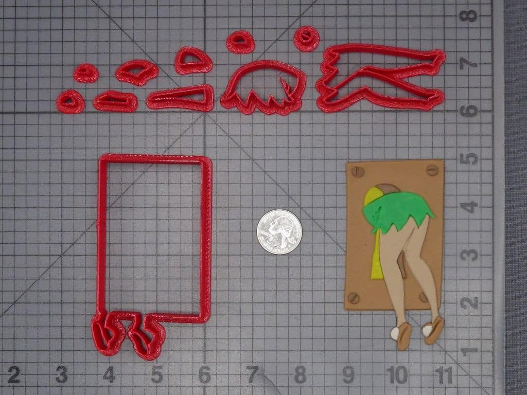 Peter Pan - Tinker Bell Stuck 266-J759 Cookie Cutter Set