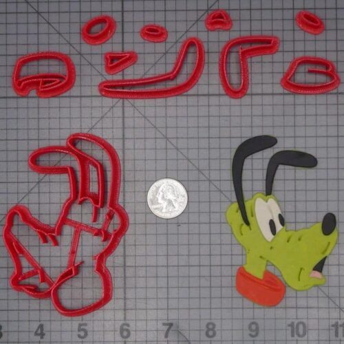 Pluto Head 266-J863 Cookie Cutter Set