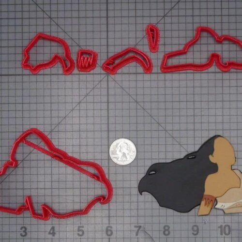 Pocahontas 266-J928 Cookie Cutter Set