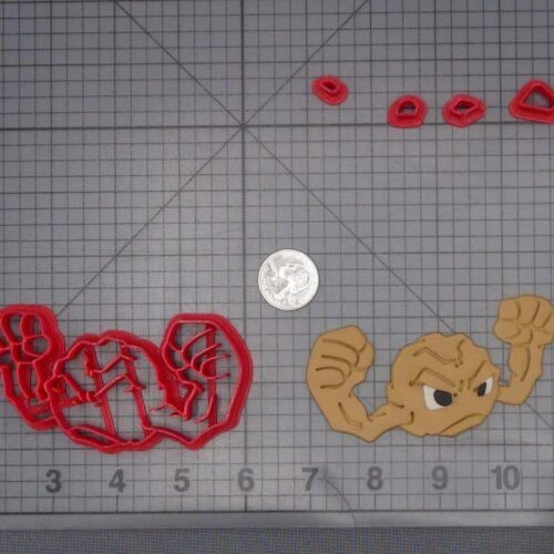 Pokemon - Geodude 266-J757 Cookie Cutter Set