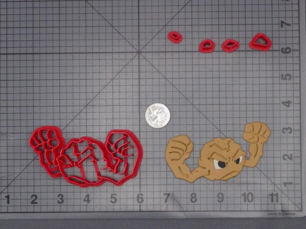Pokemon - Geodude 266-J757 Cookie Cutter Set
