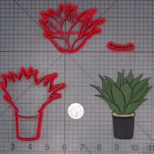 Potted Plant 266-J764 Cookie Cutter Set