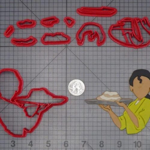 Princess and the Frog - Tiana 266-J930 Cookie Cutter Set