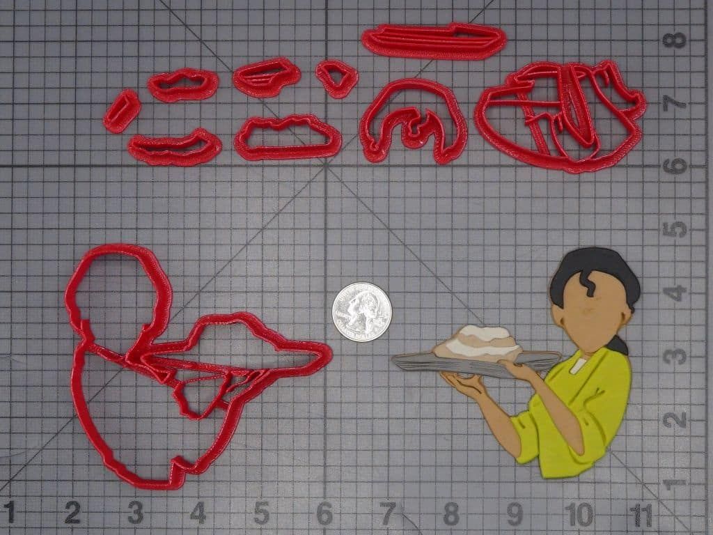 Princess and the Frog - Tiana 266-J930 Cookie Cutter Set