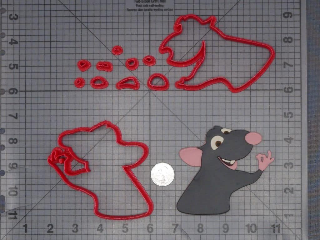 Ratatouille - Remy 266-J931 Cookie Cutter Set