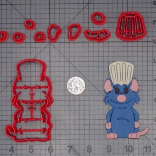 Ratatouille - Remy Body 266-J968 Cookie Cutter Set