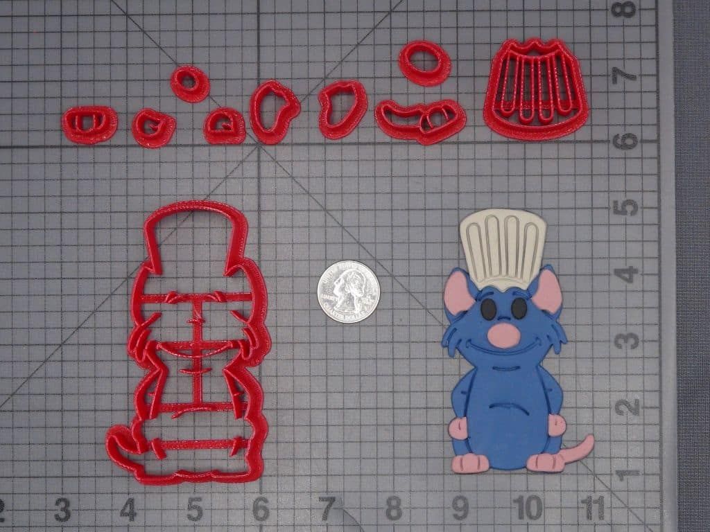 Ratatouille - Remy Body 266-J968 Cookie Cutter Set