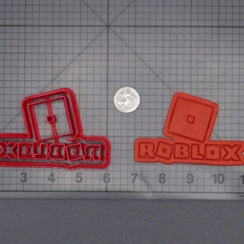 Roblox Logo 266-J744 Cookie Cutter