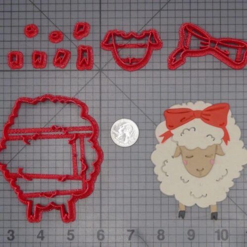 Sheep 266-J876 Cookie Cutter Set