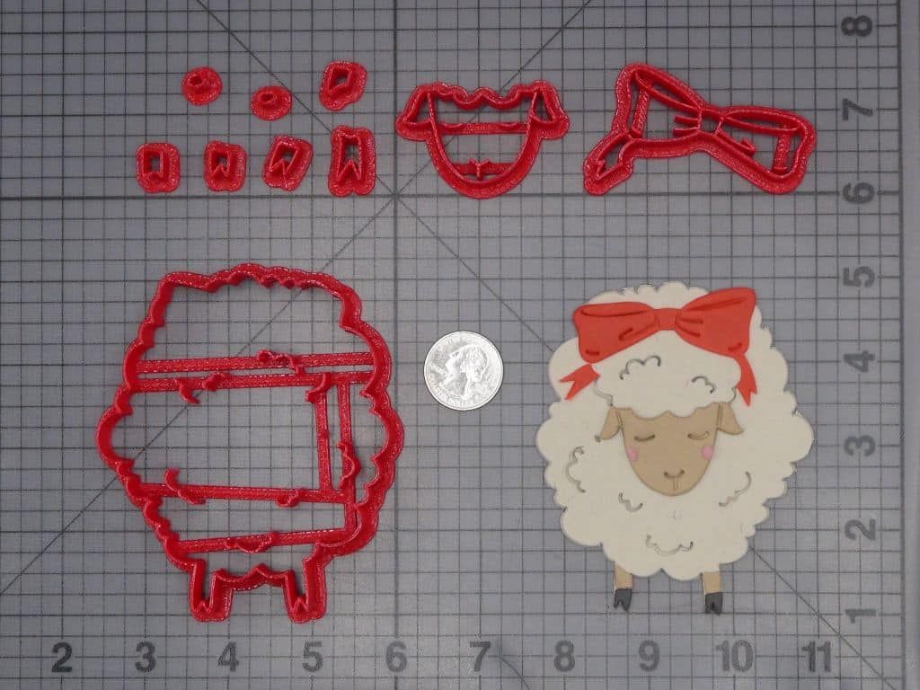 Sheep 266-J876 Cookie Cutter Set