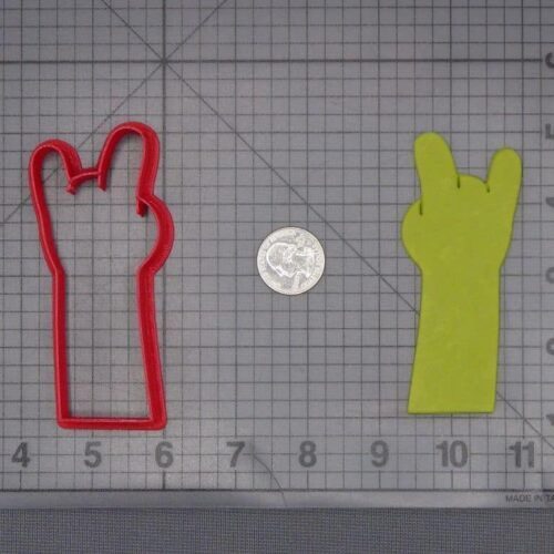 Simpsons - Bart Rock Hand 266-J888 Cookie Cutter Silhouette
