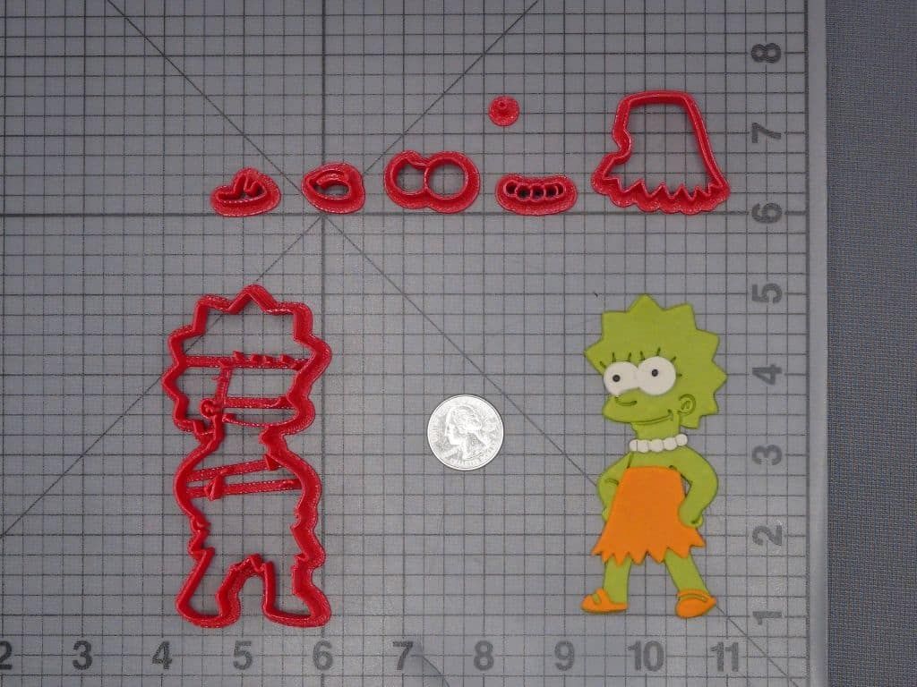 Simpsons - Lisa Body 266-J791 Cookie Cutter Set