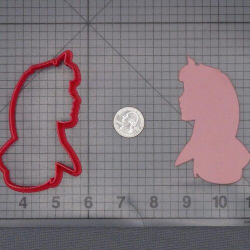 Sleeping Beauty - Aurora Head 266-J852 Cookie Cutter Silhouette