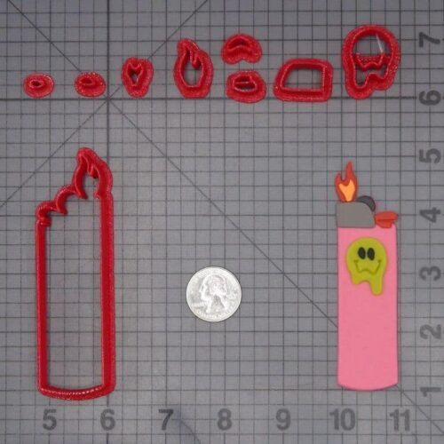Smiley Lighter 266-J878 Cookie Cutter Set