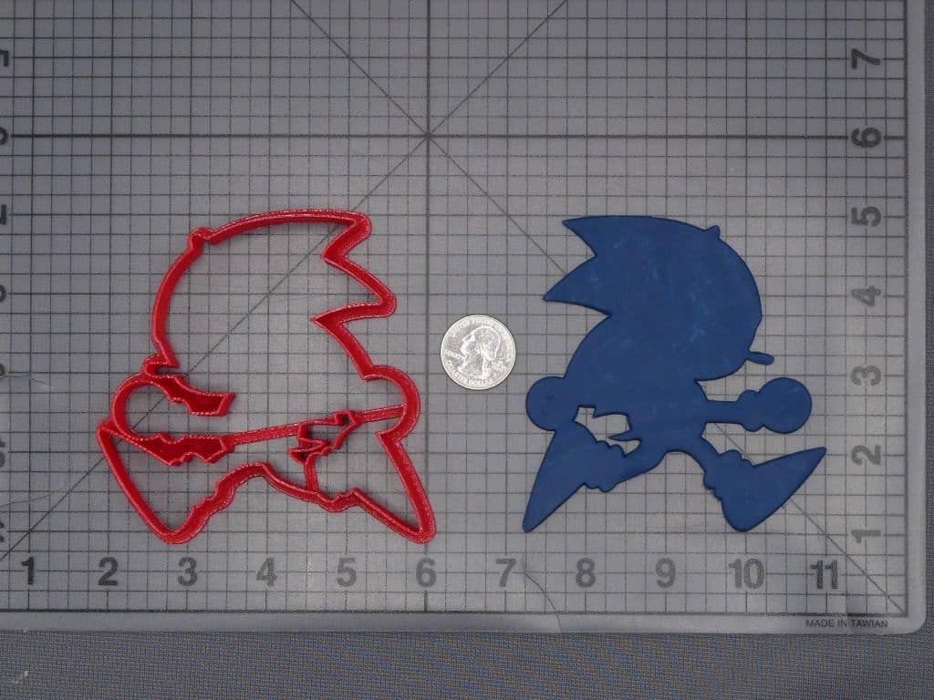 Sonic the Hedgehog - Sonic Body 266-J923 Cookie Cutter