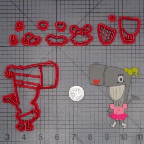 Spongebob Squarepants - Pearl Body 266-J963 Cookie Cutter Set