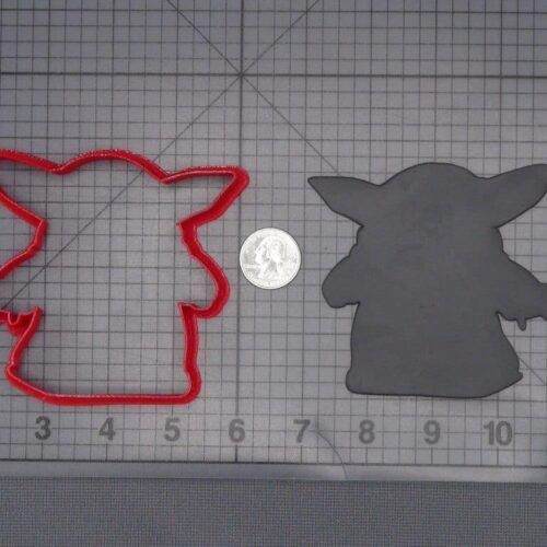 Star Wars - Yoda Body 266-K028 Cookie Cutter Silhouette