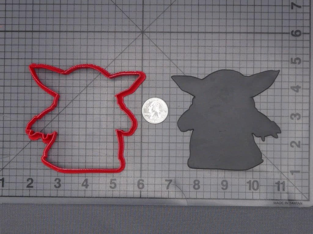 Star Wars - Yoda Body 266-K028 Cookie Cutter Silhouette
